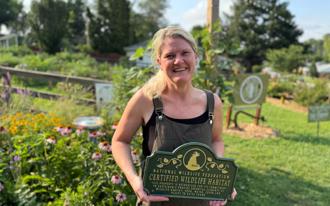 Benson Community Garden Earns National Wildlife Federation Certification